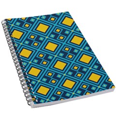 Geometric Abstract Diamond 5 5  X 8 5  Notebook by tmsartbazaar