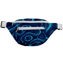 Blue Wavy Fanny Pack by Sabelacarlos