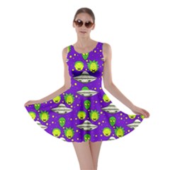 Rick And Morty Ufo Skater Dress by walala