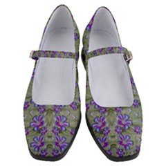 Flowers Everywhere And Anywhere In A Collage Women s Mary Jane Shoes by pepitasart