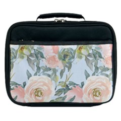 Pink Old Fashioned Roses Lunch Bag