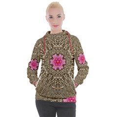 Earth Can Be A Beautiful Flower In The Universe Women s Hooded Pullover by pepitasart