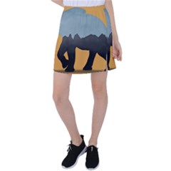 Illustrations Sketch Elephant Wallpaper Tennis Skirt