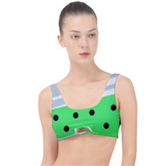 Dots And Lines, Mixed Shapes Pattern, Colorful Abstract Design The Little Details Bikini Top by Casemiro