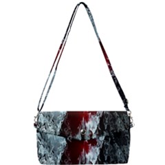 Flamelet Removable Strap Clutch Bag by Sparkle