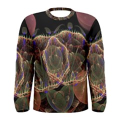 Fractal Geometry Men s Long Sleeve Tee by Sparkle