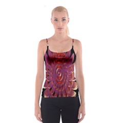 Chakra Flower Spaghetti Strap Top