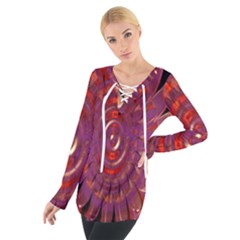 Chakra Flower Tie Up Tee by Sparkle