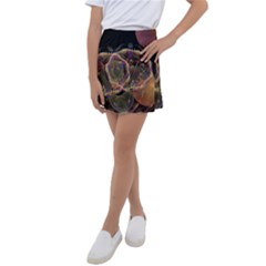 Fractal Geometry Kids  Tennis Skirt by Sparkle