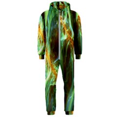 Abstract Illusion Hooded Jumpsuit (men)  by Sparkle