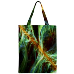 Abstract Illusion Zipper Classic Tote Bag by Sparkle