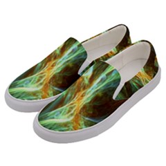 Abstract Illusion Men s Canvas Slip Ons by Sparkle