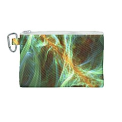 Abstract Illusion Canvas Cosmetic Bag (medium) by Sparkle