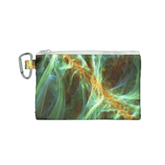Abstract Illusion Canvas Cosmetic Bag (small) by Sparkle