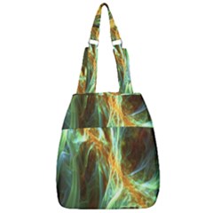 Abstract Illusion Center Zip Backpack by Sparkle