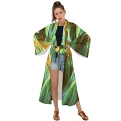 Abstract Illusion Maxi Kimono by Sparkle