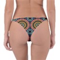 Aztec Multicolor Mandala Reversible Bikini Bottom View2