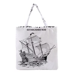 Boston  Mass Grocery Tote Bag