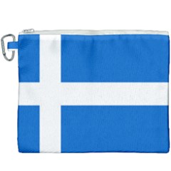 Flag Of Shetland Canvas Cosmetic Bag (xxxl) by abbeyz71
