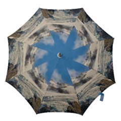 Snowy Andes Mountains, Patagonia - Argentina Hook Handle Umbrellas (Medium)