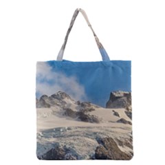 Snowy Andes Mountains, Patagonia - Argentina Grocery Tote Bag