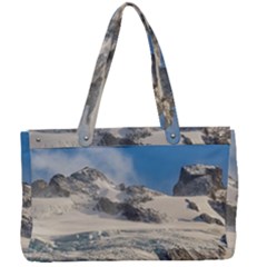 Snowy Andes Mountains, Patagonia - Argentina Canvas Work Bag