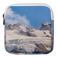 Snowy Andes Mountains, Patagonia - Argentina Mini Square Pouch