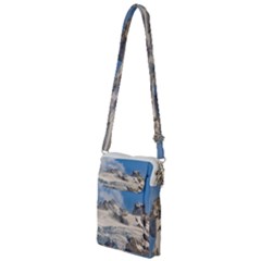 Snowy Andes Mountains, Patagonia - Argentina Multi Function Travel Bag