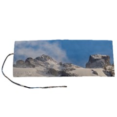 Snowy Andes Mountains, Patagonia - Argentina Roll Up Canvas Pencil Holder (S)