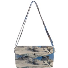 Snowy Andes Mountains, Patagonia - Argentina Removable Strap Clutch Bag