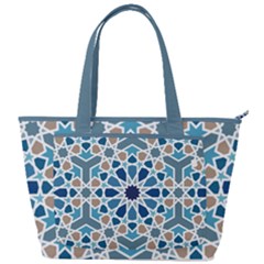 Arabic Geometric Design Pattern  Back Pocket Shoulder Bag  by LoolyElzayat