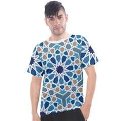 Arabic Geometric Design Pattern  Men s Sport Top by LoolyElzayat