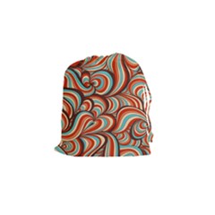 Psychedelic Swirls Drawstring Pouch (small) by Filthyphil