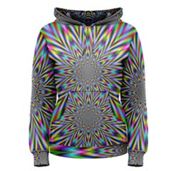 Psychedelic Wormhole Women s Pullover Hoodie by Filthyphil