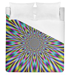 Psychedelic Wormhole Duvet Cover (queen Size)