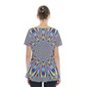Psychedelic Wormhole Skirt Hem Sports Top View2