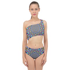 Psychedelic Wormhole Spliced Up Two Piece Swimsuit by Filthyphil