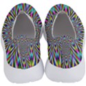 Psychedelic Wormhole No Lace Lightweight Shoes View4