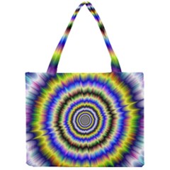 Psychedelic Blackhole Mini Tote Bag by Filthyphil