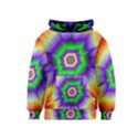 Psychedelic Explosion Kids  Pullover Hoodie View1