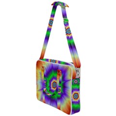 Psychedelic Explosion Cross Body Office Bag by Filthyphil