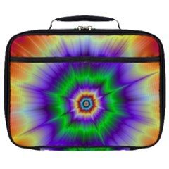 Psychedelic Trance Full Print Lunch Bag by Filthyphil