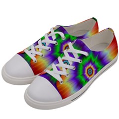 Psychedelic Trance Women s Low Top Canvas Sneakers by Filthyphil