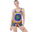 Psychedelic Explosion Boyleg Tankini Set  View1