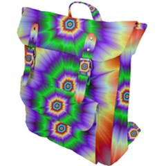Psychedelic Trance Buckle Up Backpack by Filthyphil