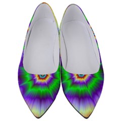 Psychedelic Big Bang Women s Low Heels