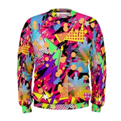 Psychedelic Geometry Men s Sweatshirt by Filthyphil