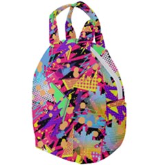 Psychedelic Geometry Travel Backpacks by Filthyphil