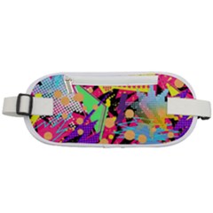 Psychedelic Geometry Rounded Waist Pouch