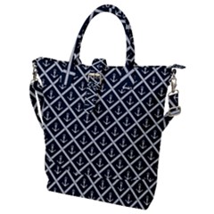 Anchors  Buckle Top Tote Bag